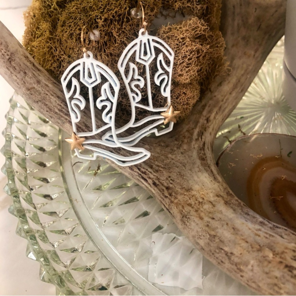 Cowboy Boot Earrings